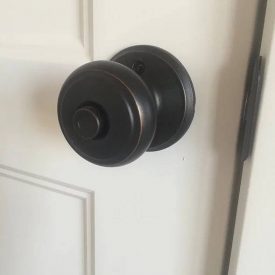 a doorknob